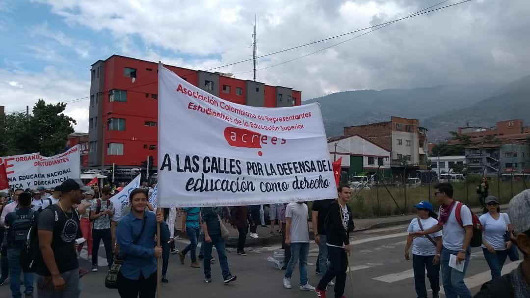 Medellín, una de las ciudades donde se cumple la marcha.