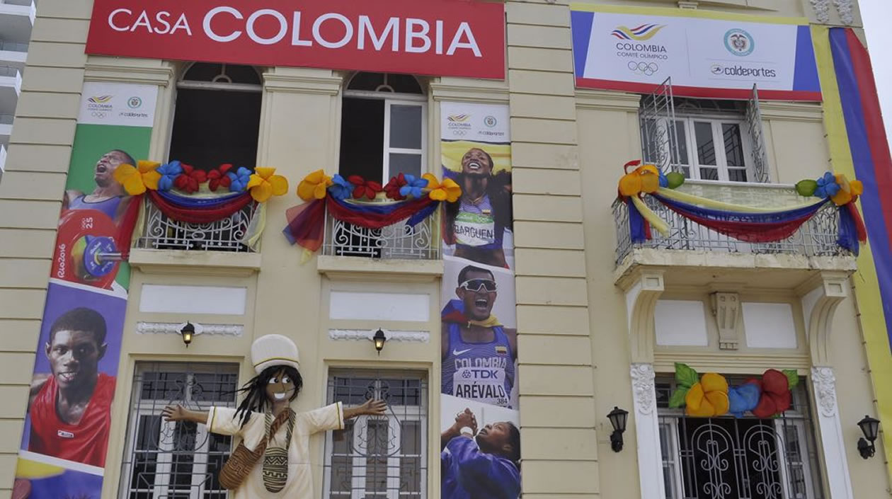 Todo simboliza Colombia.