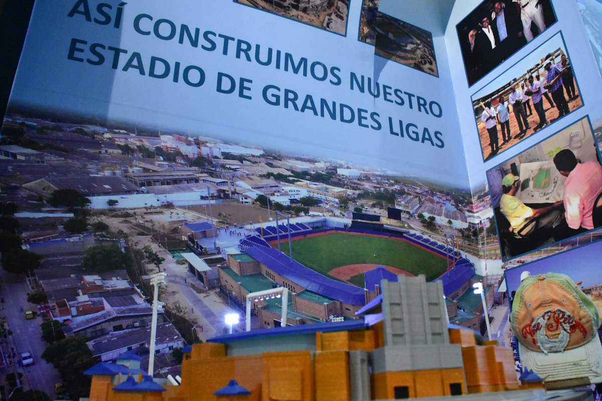 El Museo Tomás Arrieta también cuenta con una réplica del estadio Édgar Rentería y una gorra del Alcalde Alejandro Char.