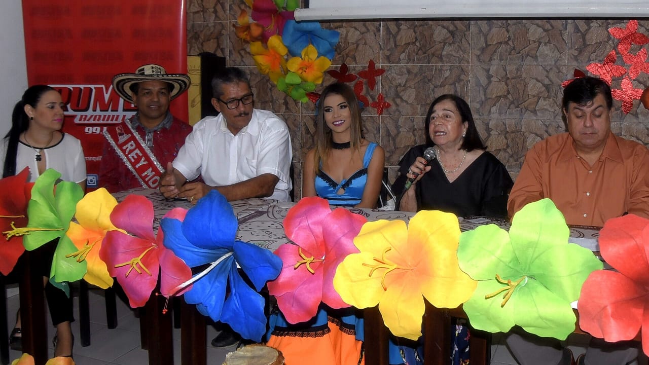 Mildred Roncallo, Pedro Tapias, Édgar Blanco, Kelly Restrepo, Gloria Peña y Rubén Darío García.
