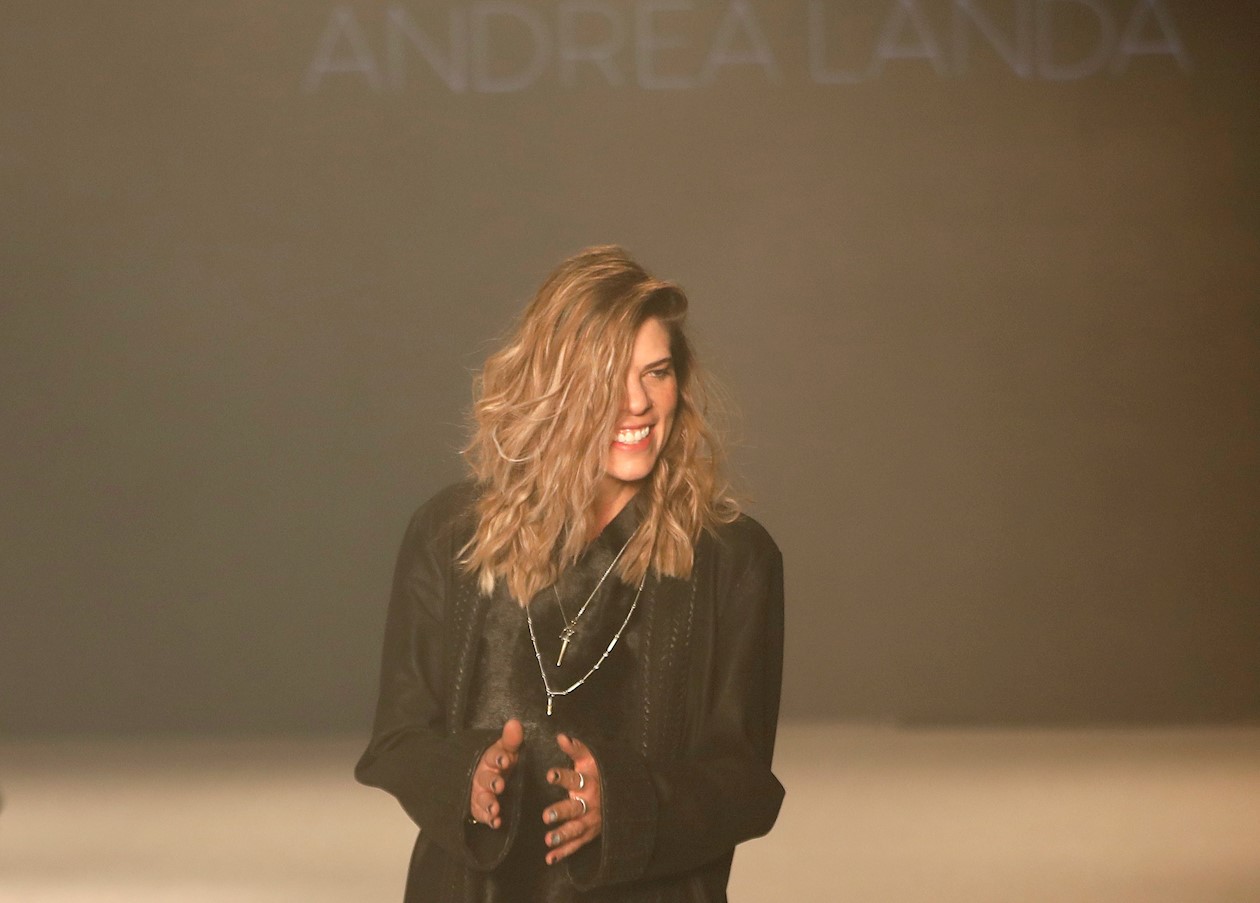 La diseñadora Andrea Landa.