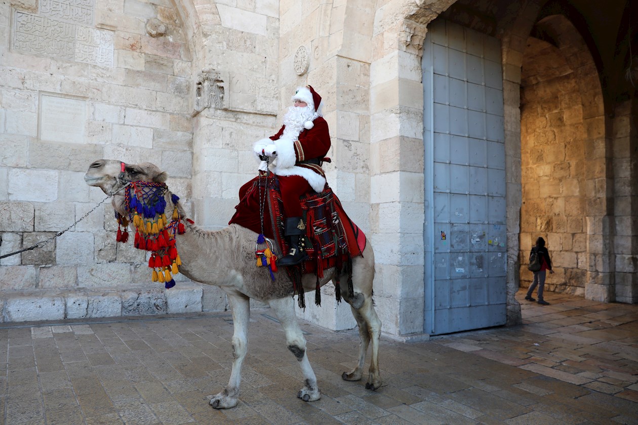 Navidad en Jerusalén.