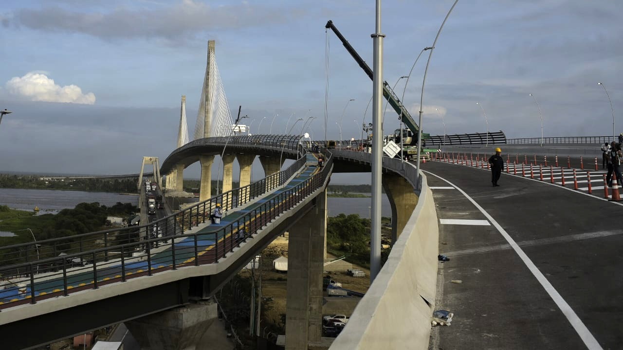 El nuevo Puente Pumarejo.