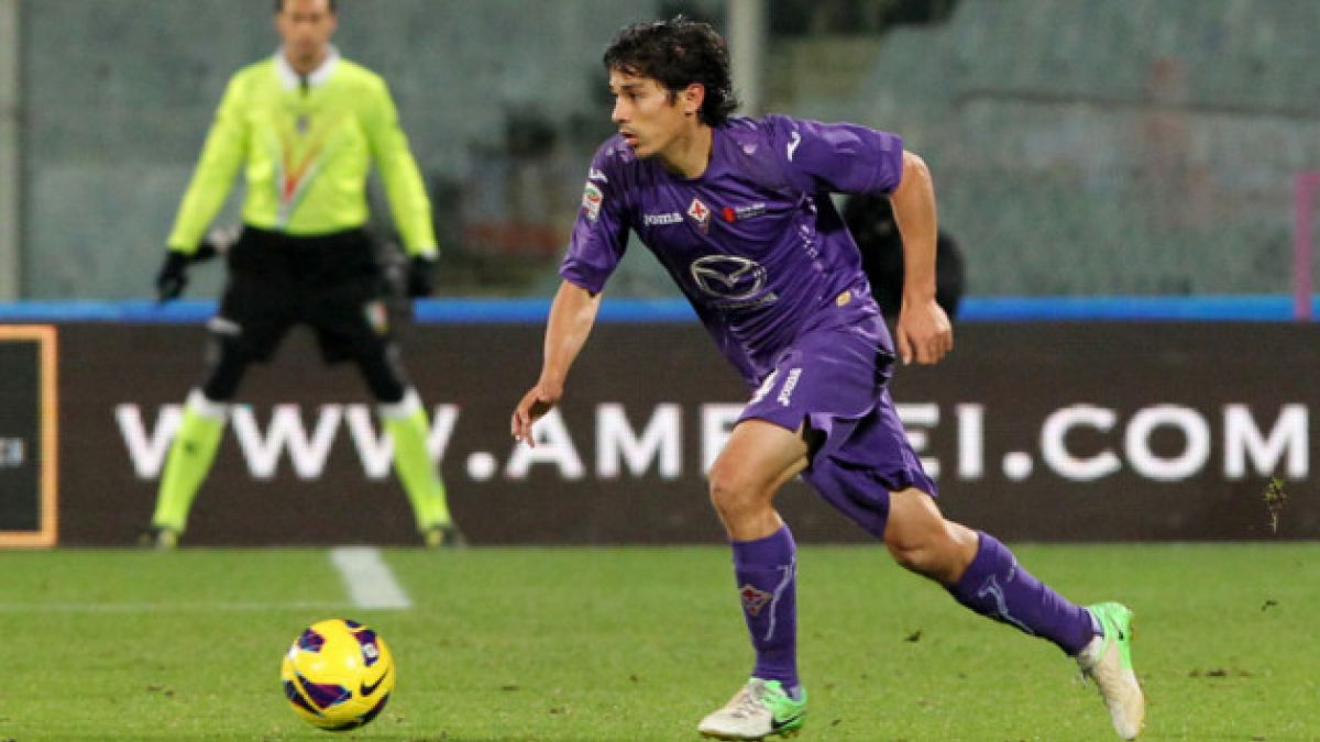 Las lesiones marcaron su estadía en Fiorentina, club donde jugó muy bien. 