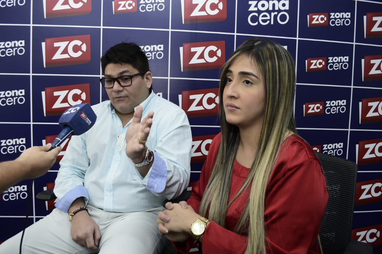 Ernesto González Daza y Daniella Ahumada Comas.