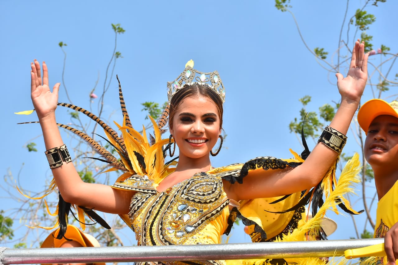 Kelly Restrepo, Reina del Carnaval de la 44.
