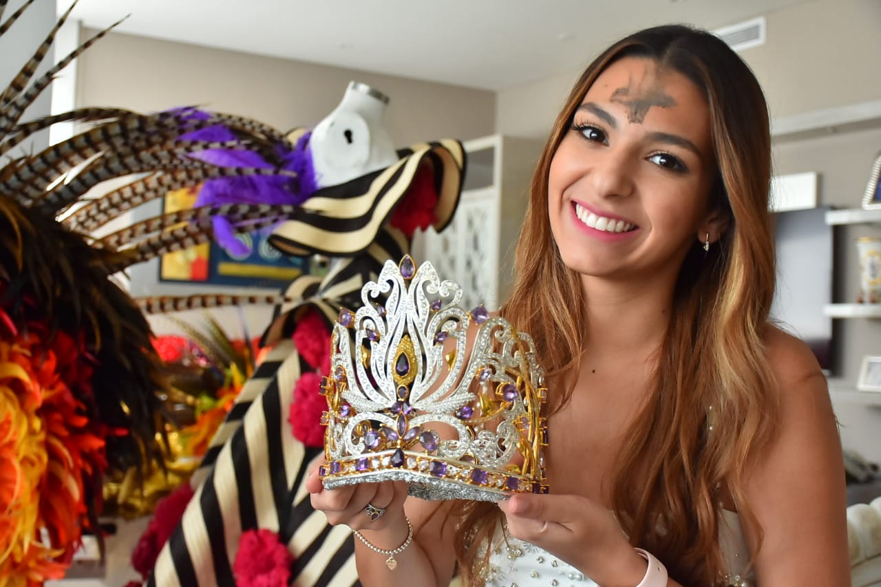Carolina Segebre Abudinén, Reina del Carnaval de Barranquilla 2019.