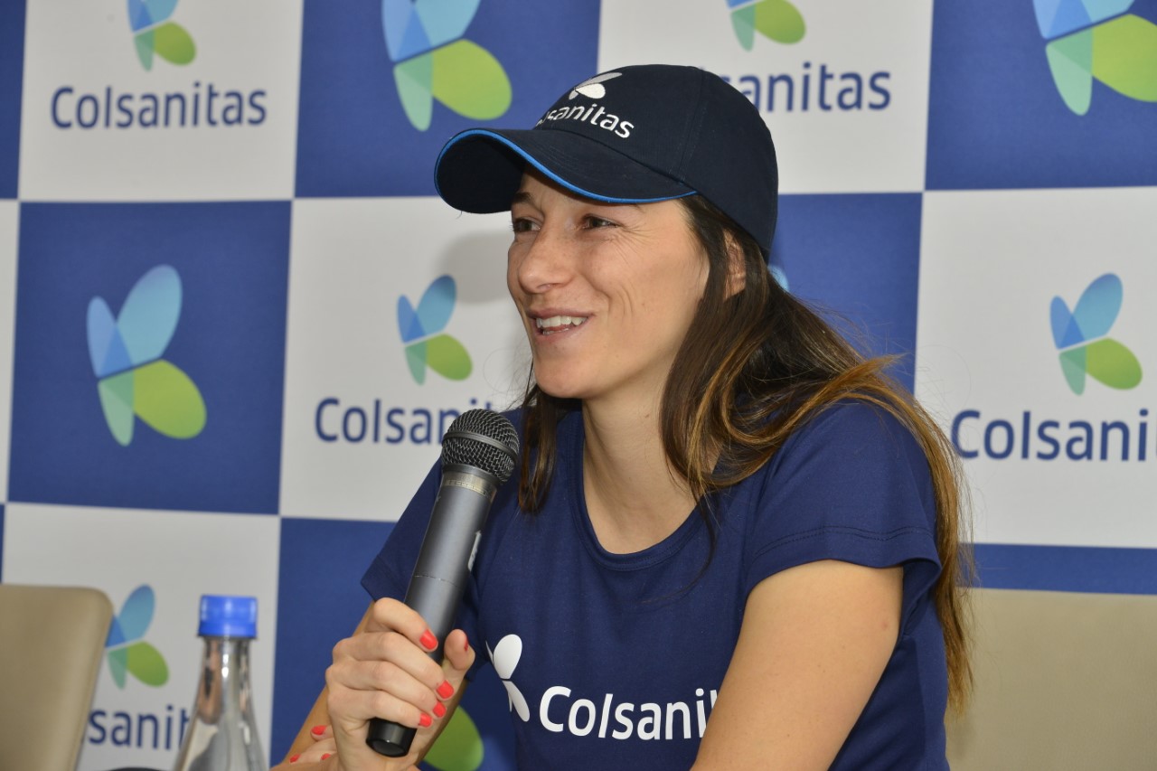 Mariana Duque se retiró del tenis.