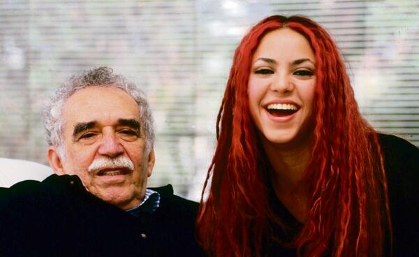 Gabo y Shakira.