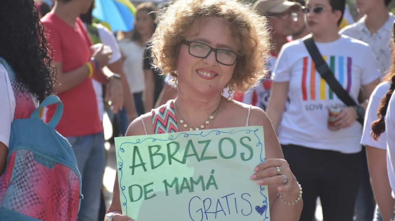 Un llamado a la sociedad para la tolerancia se hizo en la marcha de la comunidad LGBTI en Barranquilla.
