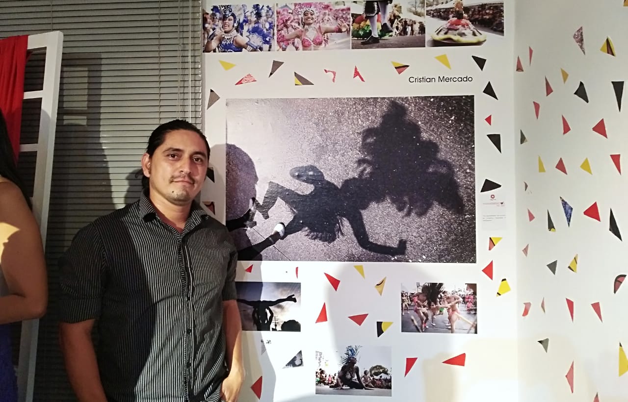 Christian Mercado, fotógrafo de Zona Cero y partícipe de la exposición.