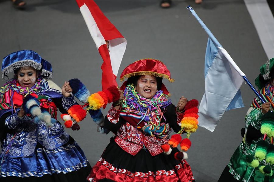 Inauguración de los Juegos Panamericanos Lima 2019.