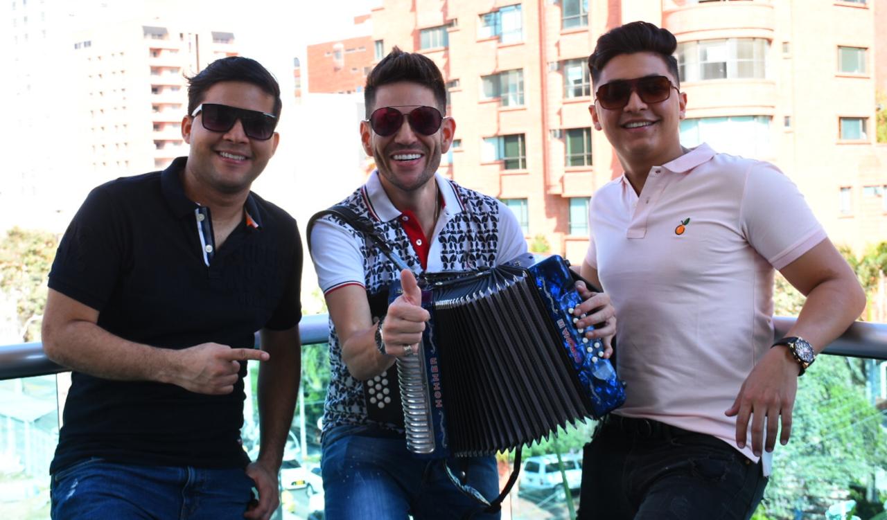 Carlos Mario Parra, Juancho De La Espriella y Julio Rojas, integrantes de Los de Juancho.