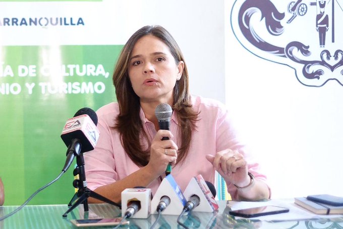 La secretaria de Cultura, María Teresa Fernández.
