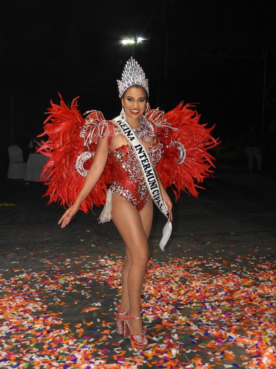  María José Arroyo, representante de Puerto Colombia, es la reina intermunicipal del Carnaval.