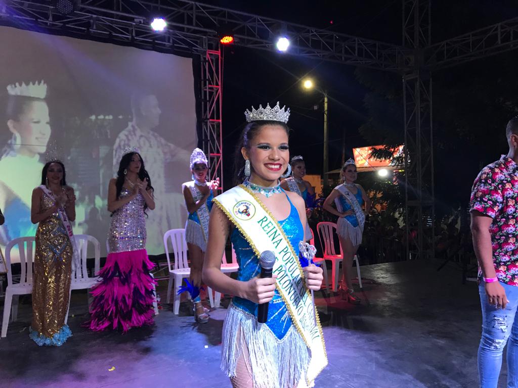 Keiny Daniela Ojito De la Hoz fue elegida Reina Popular de Polonuevo 2020.