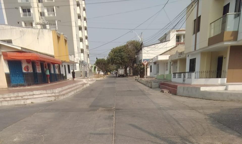 Calle 56 con carrera 13, barrio La Ceiba.