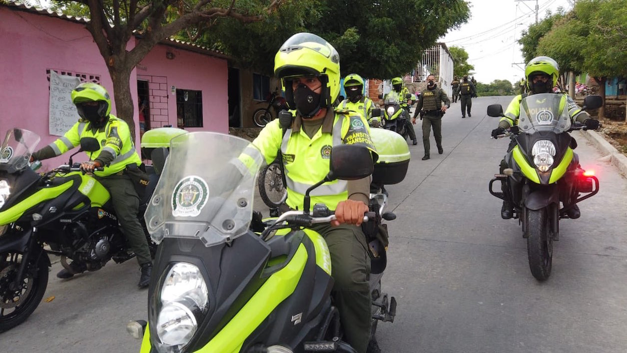Los patrullajes se mantendrán para frenar la infracción a las normas en Barranquilla.