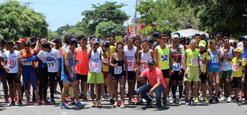 Gran momento historico de la legendaria Maratón 20 de Julio de Puerto Colombia.