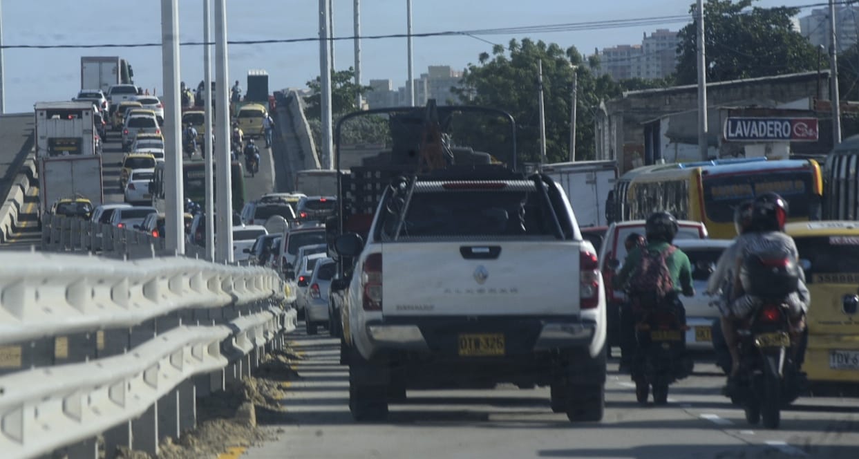 Operación del 100 por ciento del transporte público en Barranquilla.