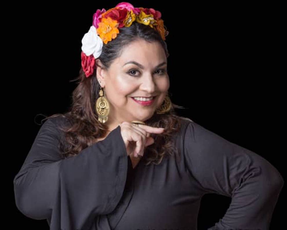 Nancy Machado, narradora oral y cantante profesional venezolana.