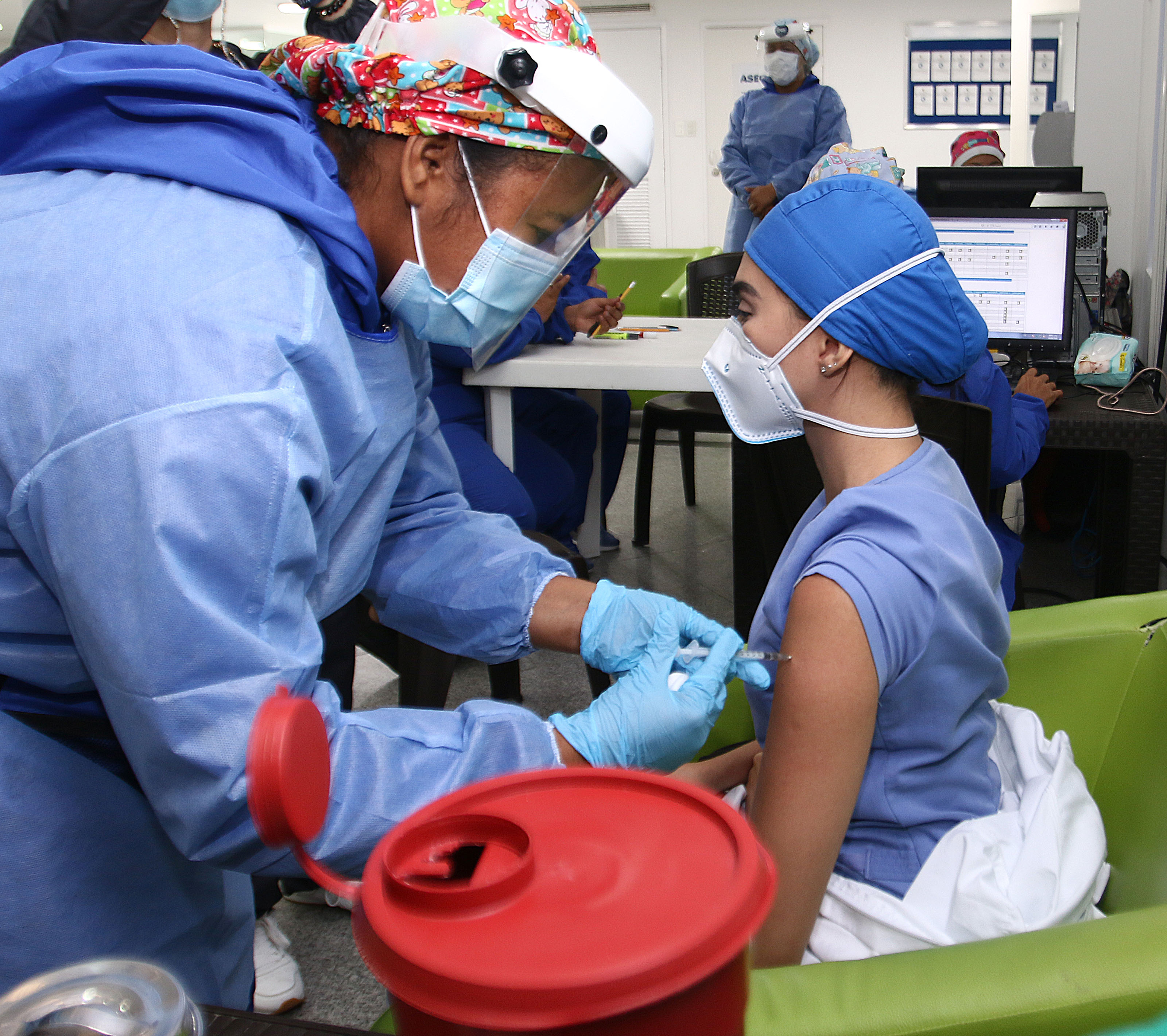 Segunda dosis de vacuna en Barranquilla