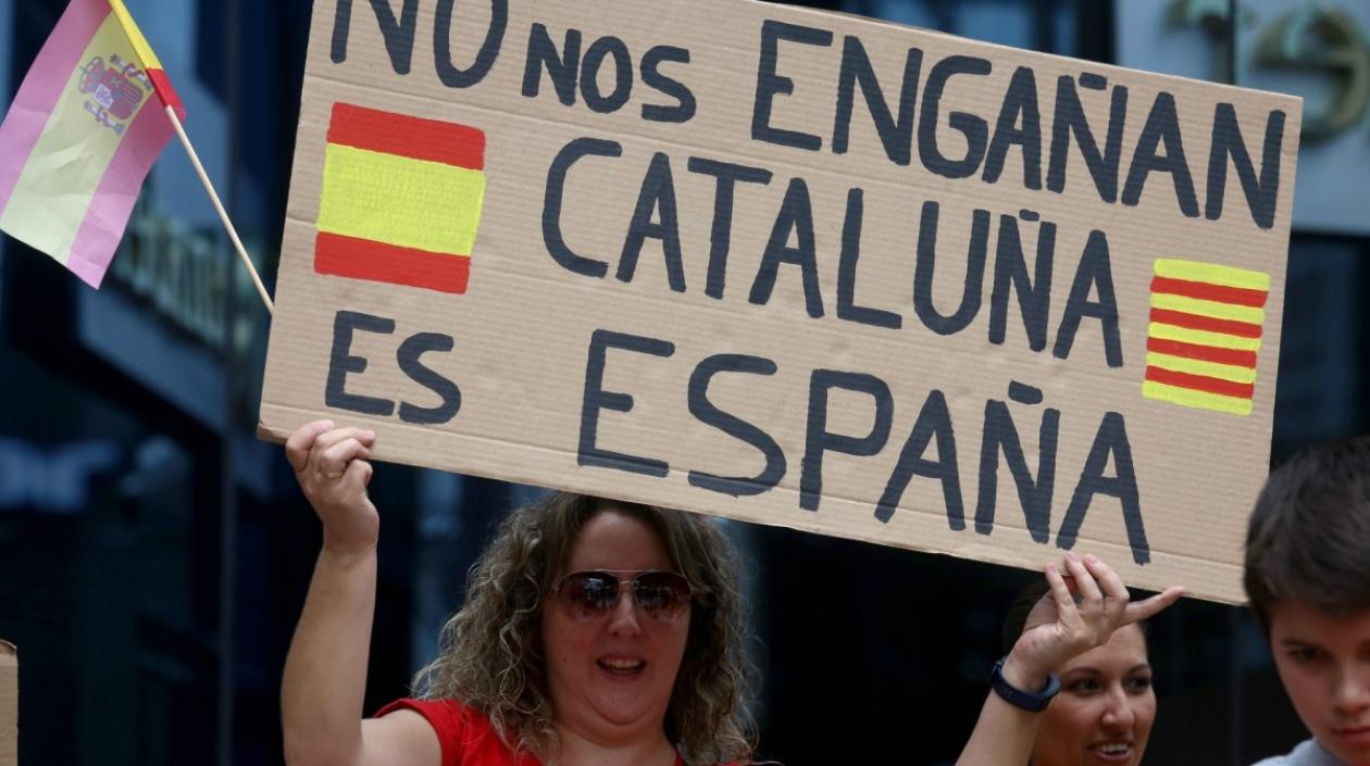 La posible independencia de Cataluña ha levantado marchas en contra y en favor.