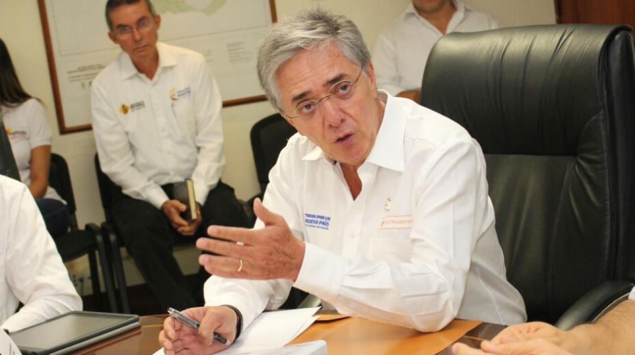 Germán Cardona, ministro de Transporte, ahora encargado de MinVivienda.