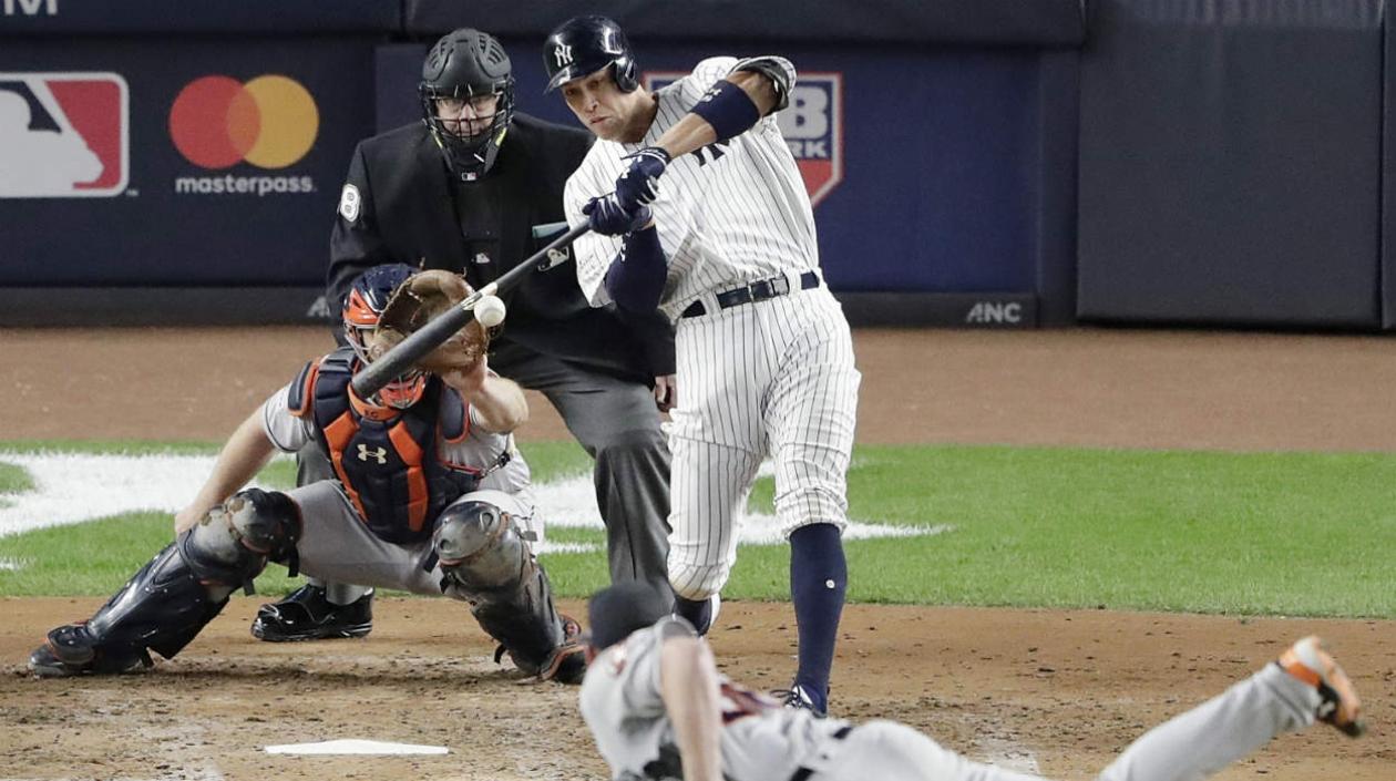 Aaron Judge conectó un cuadrangular clave para victoria de los Yankees. 