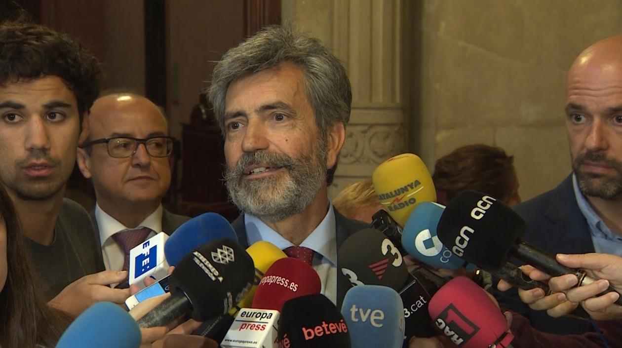 Carlos Lesmes, presidente del Tribunal Supremo y del Consejo General del Poder Judicial de España.