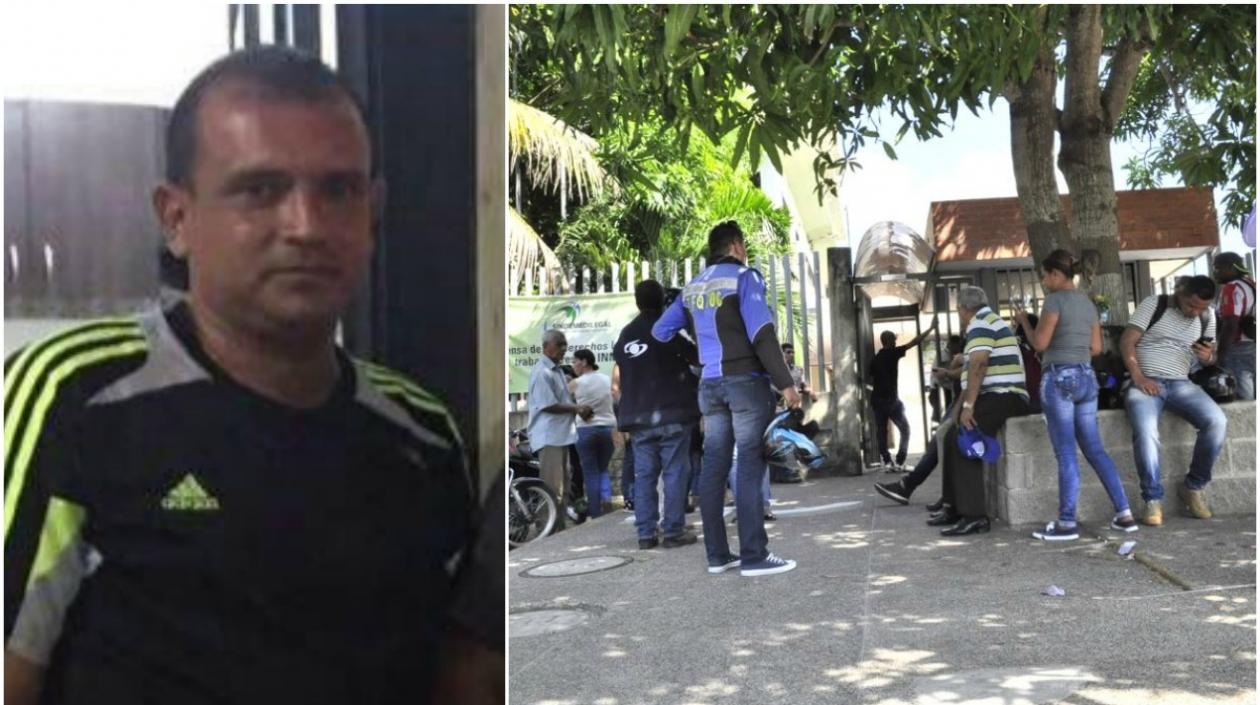 En la foto, Francisco Javier Manjarrez Macea, comerciante fallecido tras ser arrollado por una moto de la Policía.