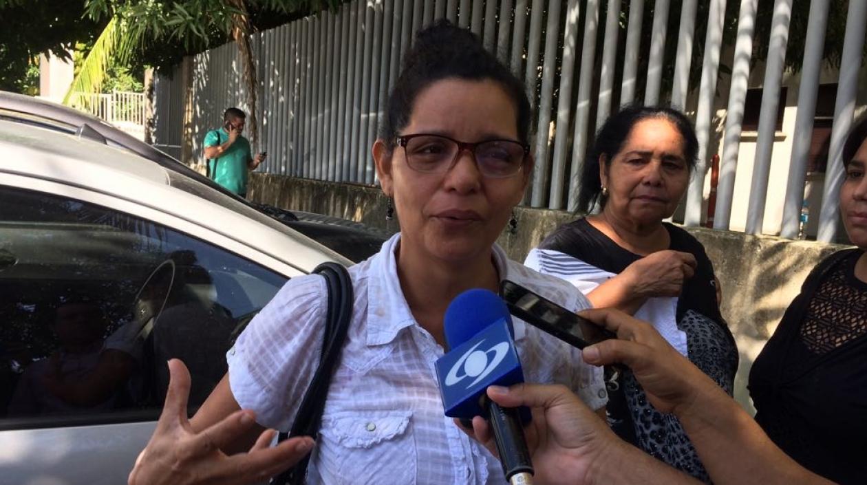 Íngrid Rojano Sandoval,  mamá de José Manuel Chiquez Rojano, el vendedor de Supergiros asesinado en Costa Hermosa. 