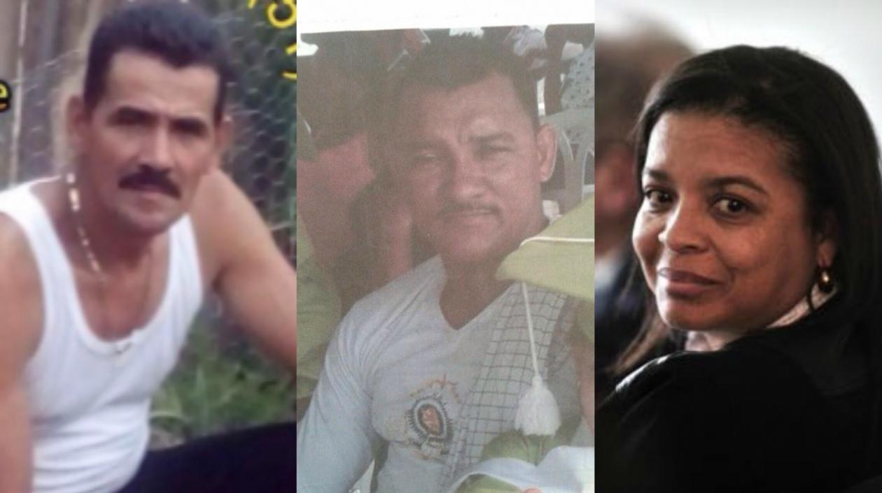 José David Lemus, Feliz Muñoz y Milena Quiroz, tres de los líderes sociales dejados en libertad.