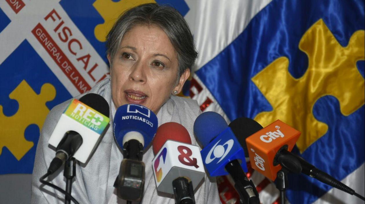 La Vicefiscal General de la Nación y Fiscal encargada, María Paulina Riveros
