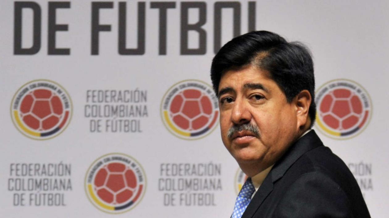 Luis Bedoya, ex presidente de la Federación Colombiana de Fútbol. 