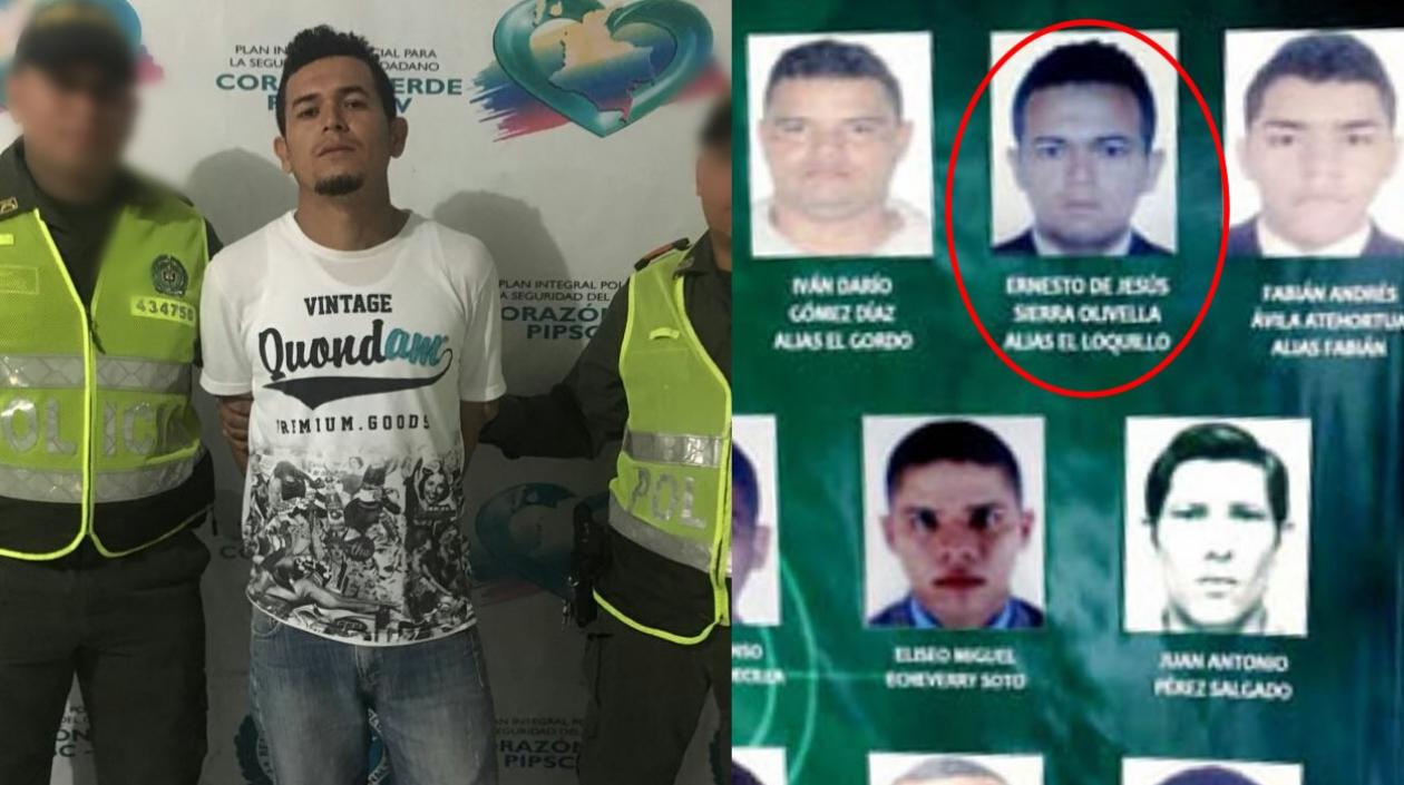 La Policía Metropolitana de Barranquilla confirmó la captura de Ernesto De Jesús Sierra Olivella
