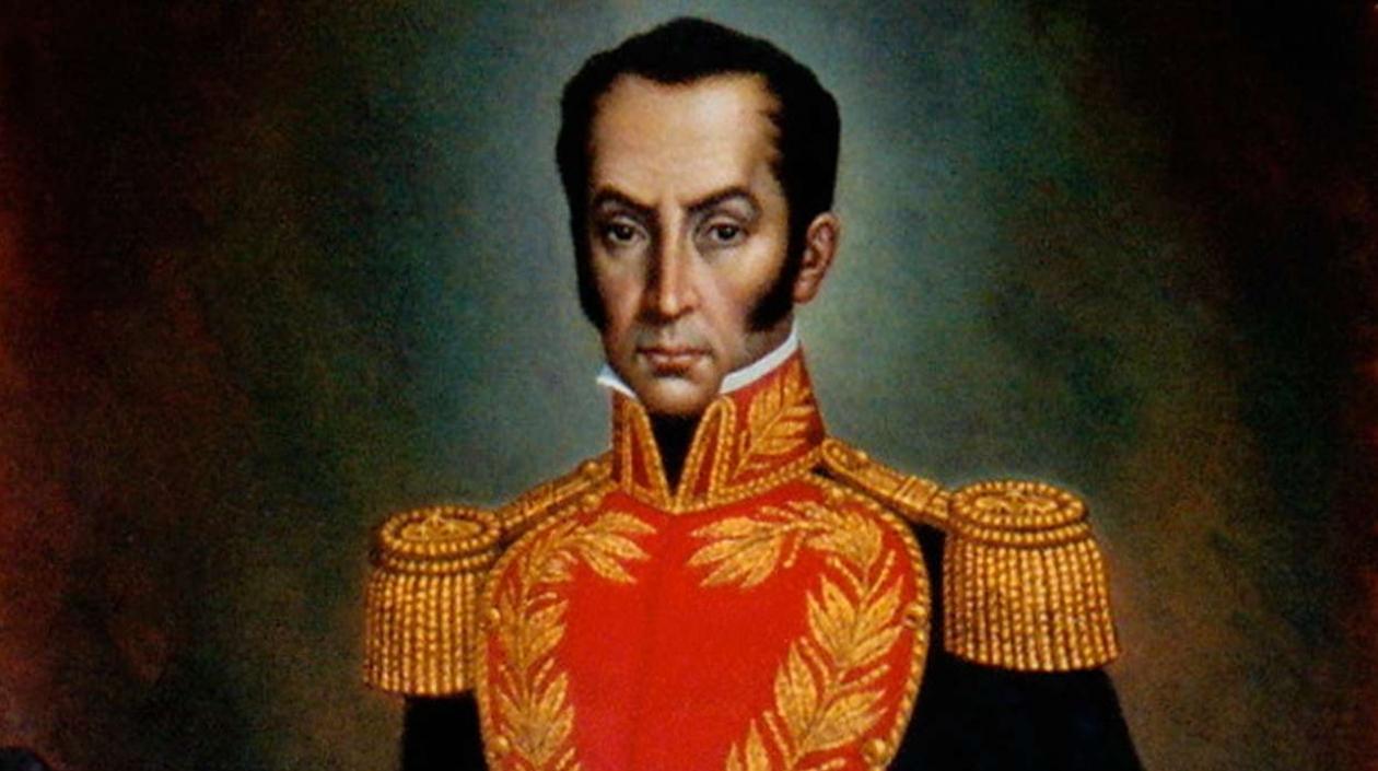 Simón Bolívar, el libertador.