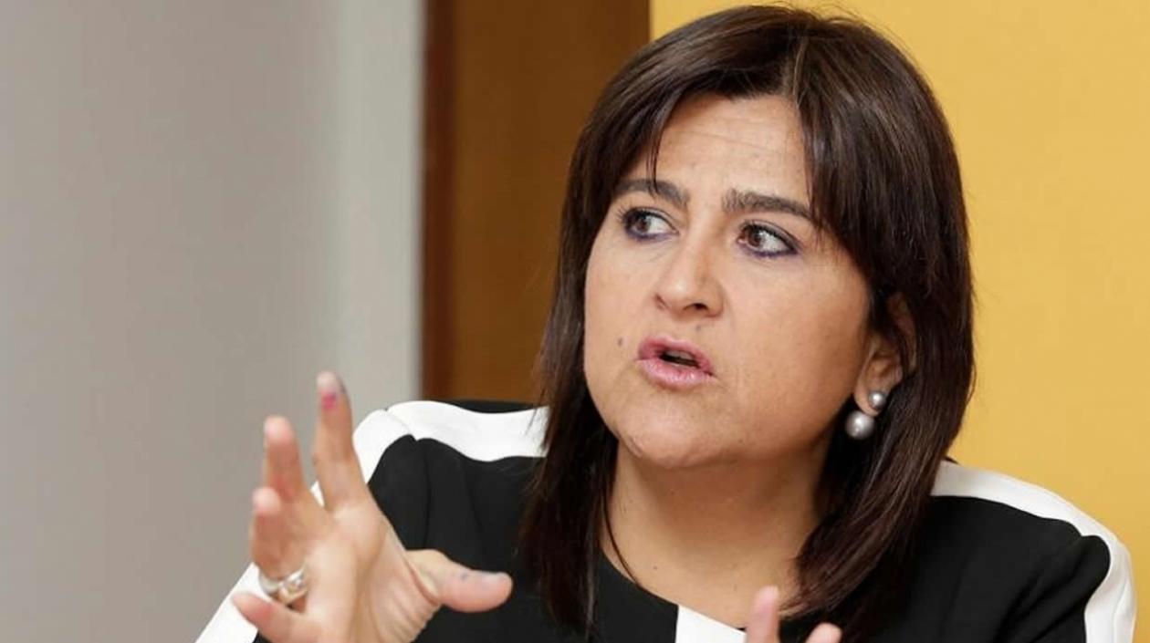 La ministra de Comercio, Industria y Turismo, María Lorena Gutiérrez.