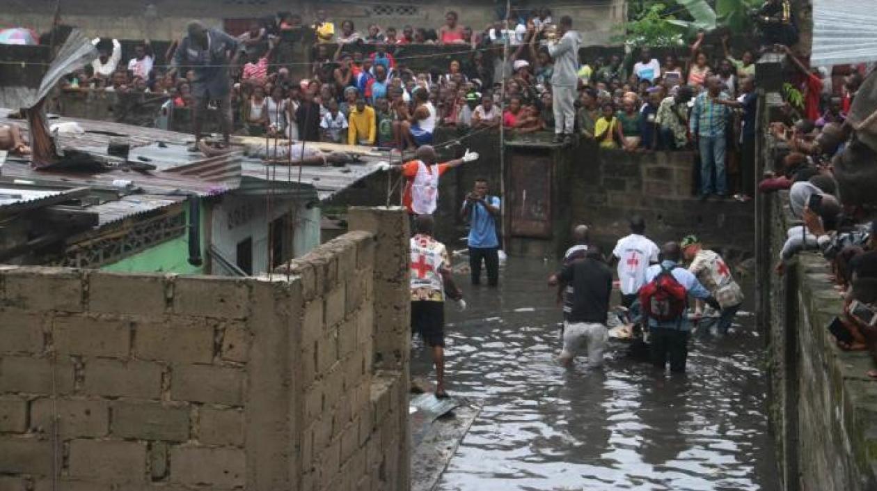 Inundaciones en la Républica Democrática del Congo. 