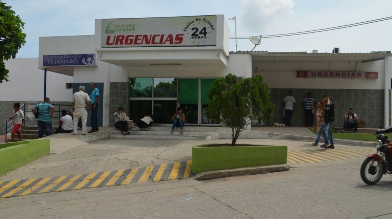 La mujer falleció en la Clínica Campbell de Barranquilla.