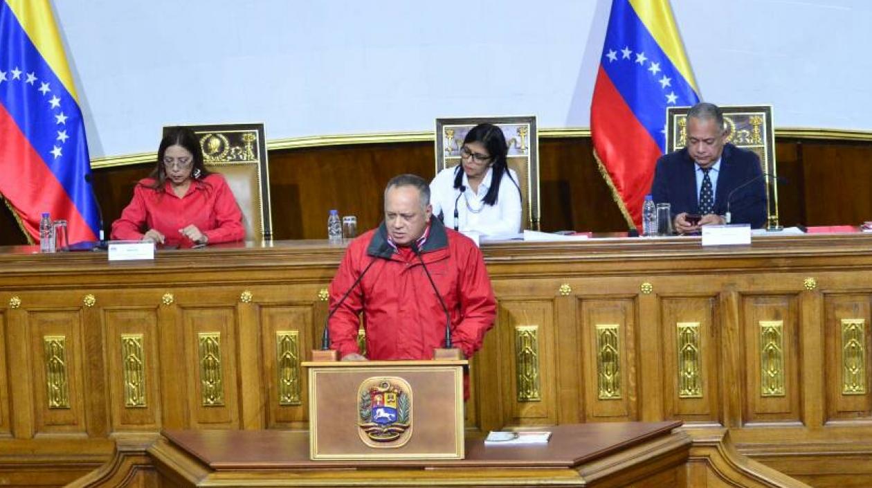 Diosdado Cabello propuso que antes del 30 abril se realicen las elecciones presidenciales.