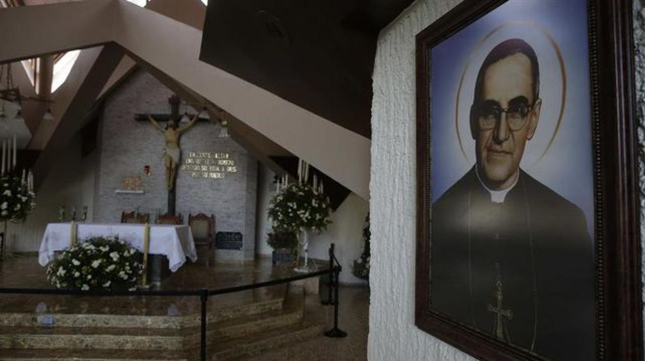 Registro de la capilla donde fue asesinado el beato Óscar Arnulfo Romero, en San Salvador