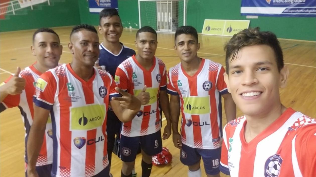 Jugadores del Independiente Barranquilla. 