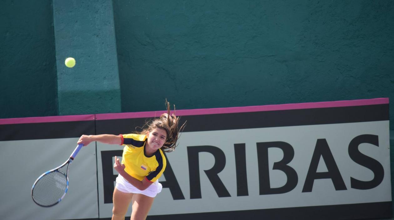 Camila Osorio, tenista colombiana.