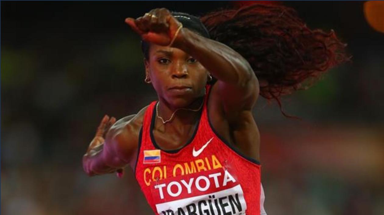 Caterine Ibargüen, candidata a mejor atleta del año.