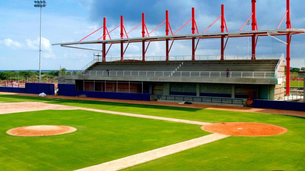 Estadio de béisbol de Repelón. 