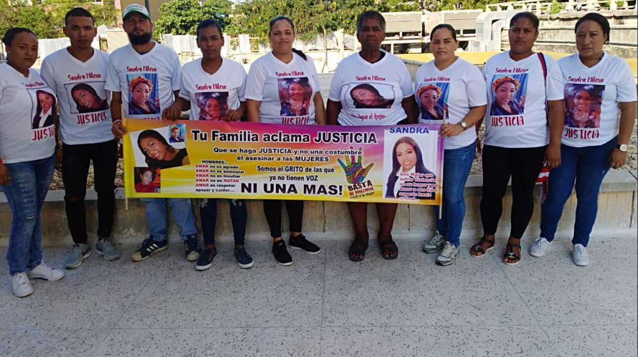 Los familiares de Sandra Milena Quintero Yepes.