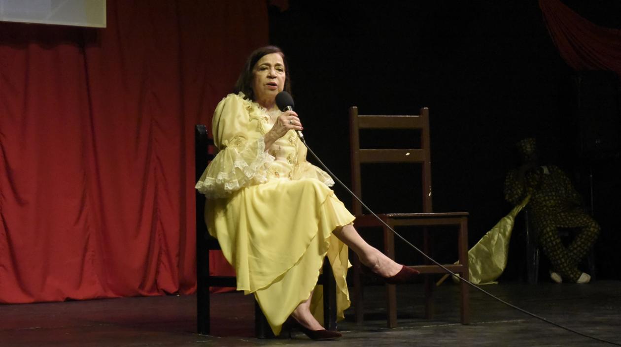 La coreógrafa Gloria Peña.