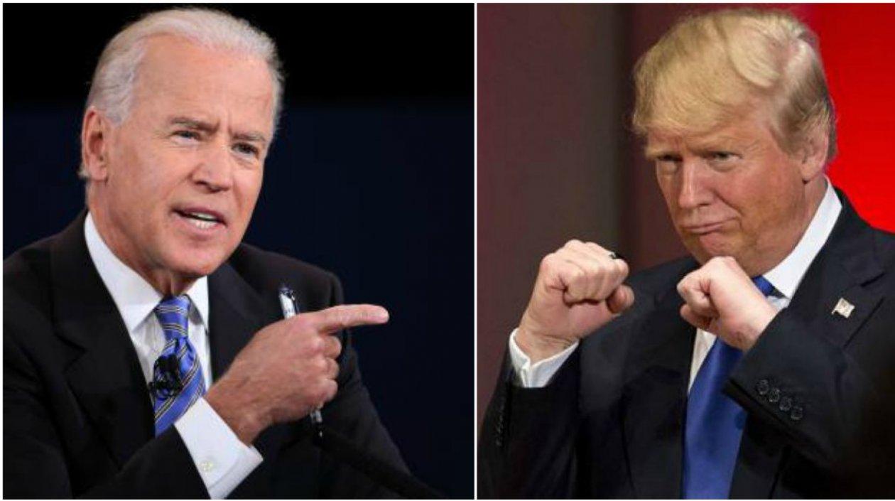 Joe Biden y Donald Trump.