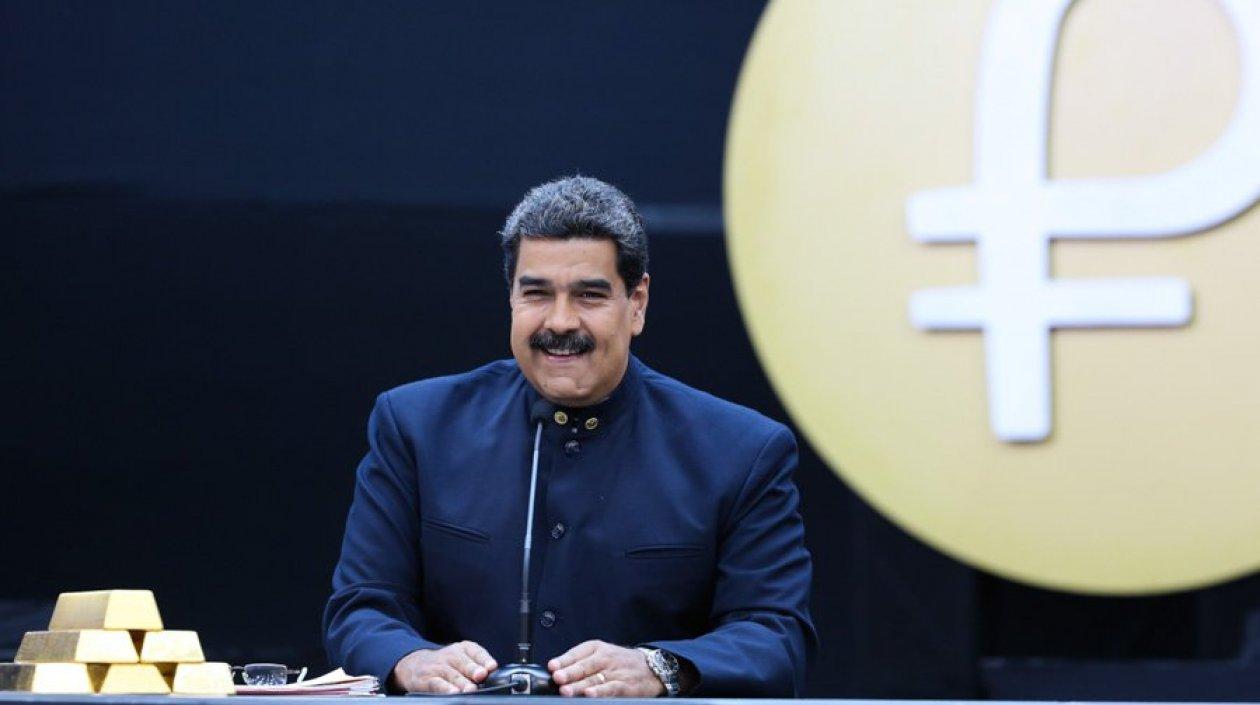 Nicolás Maduro y la criptomoneda. 